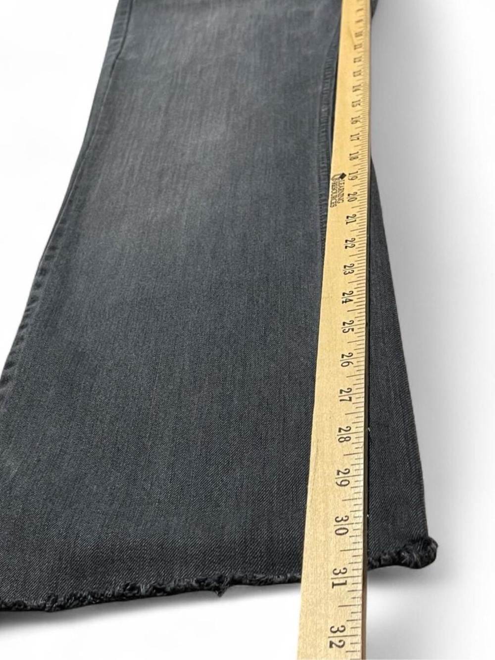 Levis 559 Relaxed Straight Jeans Mens 34x31 Faded Black Denim Pants Vintage Y2K - Picture 8 of 8